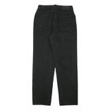 CALVIN KLEIN JEANS Womens Black Regular Straight Denim Medium W28 L29 Zip Cotton