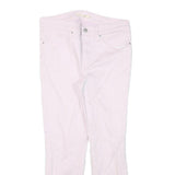 LEVI'S Womens Cotton Blend Pink Slim Skinny Trousers W30 L25