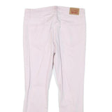 LEVI'S Womens Cotton Blend Pink Slim Skinny Trousers W30 L25