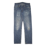 LEVI'S 514 Mens Slim Jeans Denim Medium W30 L32 Classic Cotton Blend Zip