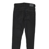 LEVI'S 720 Womens Jeans Black Slim Skinny Denim W25 L26 Stretch Zip Fastening