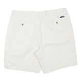 CHAPS Mens White Casual Shorts XL W36 Cotton Blend Classic Fit Summer