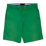 Tommy Hilfiger Chino Shorts - 34W 10L Green Cotton
