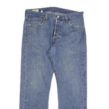 LEVI'S 501 BIG E Mens Blue Regular Straight Denim Dark W32 L28 Classic Cotton