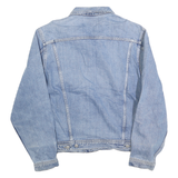 CITY JEANS Mens Blue Denim Jacket M Cotton Button Classic Casual Denim
