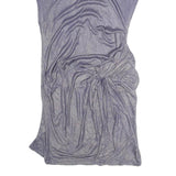 ALL SAINTS Womens Lilac Purple Dress Cotton Blend Shift Short Sleeve UK S Casual