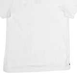 CHAPS Mens White Short Sleeve Plain Polo Shirt M Classic Cotton Casual