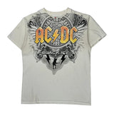 Black Ice Alstyle Ac/Dc T-Shirt - Medium White Cotton