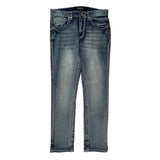 True Luck Skinny Jeans - 32W 32L Blue Cotton Blend