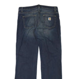 CARHARTT Womens Jeans Blue Relaxed Straight Denim Medium W35 L34 Casual Workwear