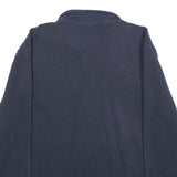 STARTER Mens Navy Blue Jacket XL Polyester Plain Zip Casual Outerwear