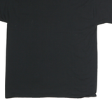 RUSSELL ATHLETIC Mens Black Noblesville East Football Graphic T-Shirt L Short