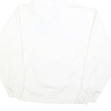 CHAMPION Mens White Sdsu Aztecs Hoodie Jacket S Polyester Plain Zip Hooded