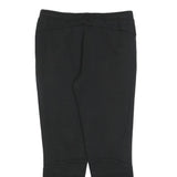 PUMA Boys Joggers Black & Gold Slim Tapered L W30 L28 Sportswear Casual