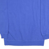NIKE Mens Blue Crew Neck M Cotton Blend Sweatshirt Pullover Casual Wear