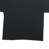 GILDAN Mens Black Carmel Scholar Athlete Graphic T-Shirt L Short Sleeve Crew