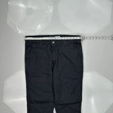 Carhartt Pants - 36W 32L Black Cotton