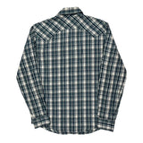 Levis Checked Shirt - Small White Cotton