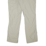 COLUMBIA Womens Beige Polyester Blend Regular Straight Trousers W35 L32 Outdoor