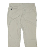 COLUMBIA Womens Beige Polyester Blend Regular Straight Trousers W35 L32 Outdoor