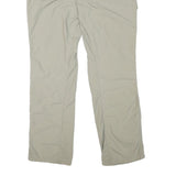 COLUMBIA Womens Beige Polyester Blend Regular Straight Trousers W35 L32 Outdoor