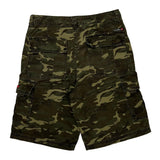 Quiksilver Camo Cargo Shorts - 31W 11L Camo Cotton