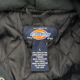 Dickies Checked Jacket - Large Black & White Cotton