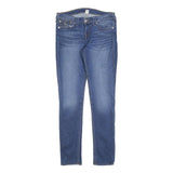 TRUE RELIGION Womens Jeans Blue Slim Skinny Denim Medium W32 L32 Classic Zip