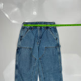 Carhartt Double Knee Carpenter Jeans - 32W 30L Blue Cotton