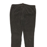 TOMMY HILFIGER Womens Cotton Blend Brown Slim Skinny Trousers W36 L33 Casual