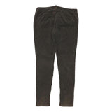 TOMMY HILFIGER Womens Cotton Blend Brown Slim Skinny Trousers W36 L33 Casual