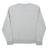 CALVIN KLEIN JEANS Womens Grey Cotton Blend Crew Neck M Logo Sweatshirt