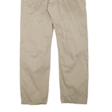 LEVI'S Mens Regular Beige Cotton Blend Zip Trousers W33 L29 Casual Classic Fit