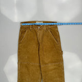American Eagle Double Knee Cord Carpenter Pants - 30W 29L Brown Cotton