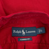 Ralph Lauren Shirt - Large Red Cotton