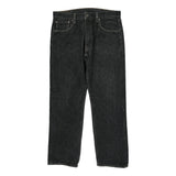501 Levis Jeans - 33W 30L Black Denim