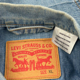 Levis Denim Jacket - XL Light Wash Denim