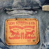 Levis Denim Jacket - Medium Acid Wash Denim
