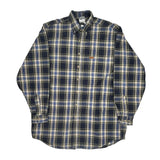 Tall Carhartt Checked Shirt - Large Beige Cotton