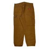 Dickies Carpenter Pants - 36W 30L Brown Cotton