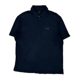 Armani Exchange Polo Shirt - Medium Navy Cotton