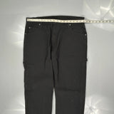 Dickies Cargo Trousers - 34W 32L Black Cotton