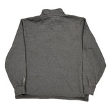 Carhartt 1/4 Zip - XL Grey Cotton Blend