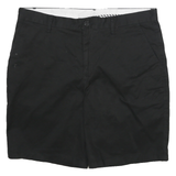 CALVIN KLEIN Mens Black Casual Shorts 2XL W38 Cotton Blend Comfortable Fit