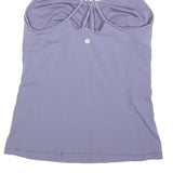 LULULEMON Womens Purple Top Sleeveless Scoop Neck S Yoga Activewear