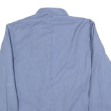 ZIMCO Mens Blue Cotton Workwear Jacket M Button Plain Functional Durable