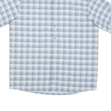 MAMMUT Womens Blue Check Shirt M Lightweight Breathable Short Sleeve Outdoor