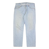 LEVI'S 501 Mens Jeans Blue Regular Straight Denim Light W38 L32 Classic Fit