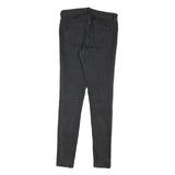 GAP Mens Black Regular Fit Skinny Denim Jeans W28 L30 Stretch Zip Closure