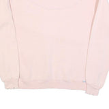 RUSSELL ATHLETIC Womens Pink Crew Neck L Cotton Blend Casual Lightweight